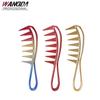 Galvanisierter Kamm mit breiten Zinken zum Stylen von lockigem Haar