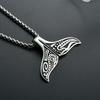 European and American Complex Fishtail Pendant Necklace Trendy and Fashionable