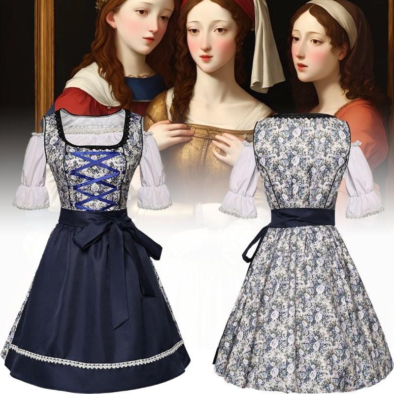 Female National Bavarian Uniform Cosplay Decoration Costume Skirt Performance