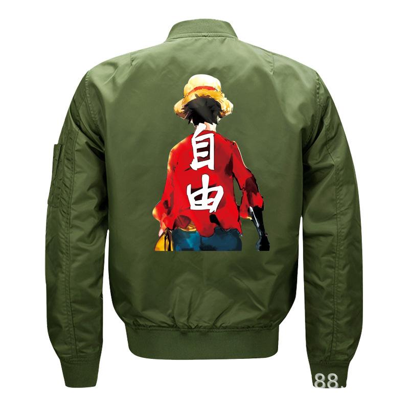 ONE PIECE Luffy series d sweater ONE PIECE jackets men's winter jacket