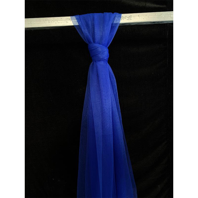High-Density Swiss Gauze Wedding Decoration: Chair Backs, Curtains, Ceiling & Table Decor