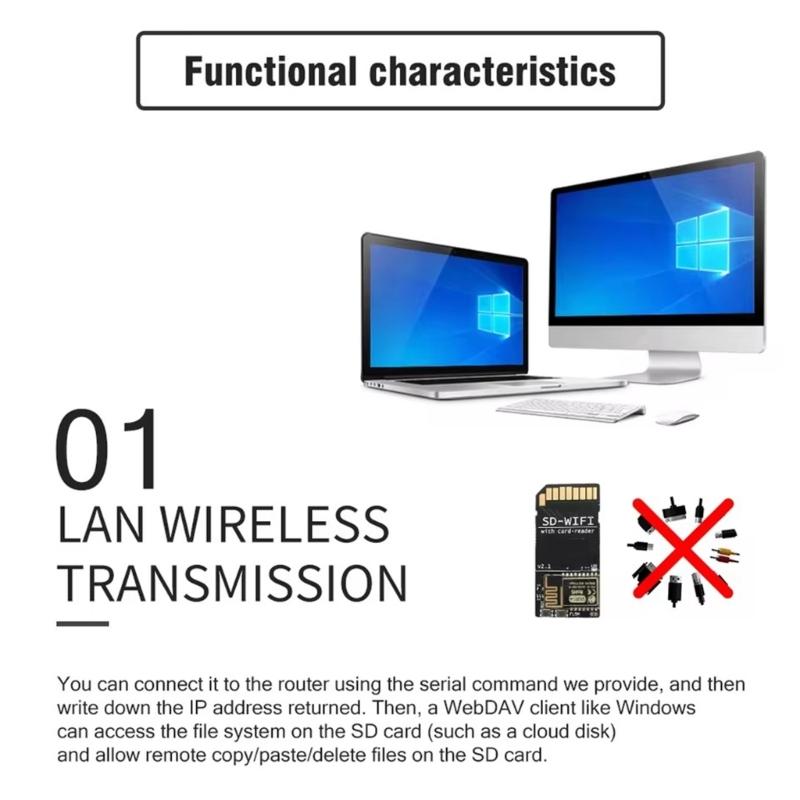 Lettore di Schede Modulo WiFi con Interfacce Seriali USB e Interruttori a Levetta per Connettività Flessibile