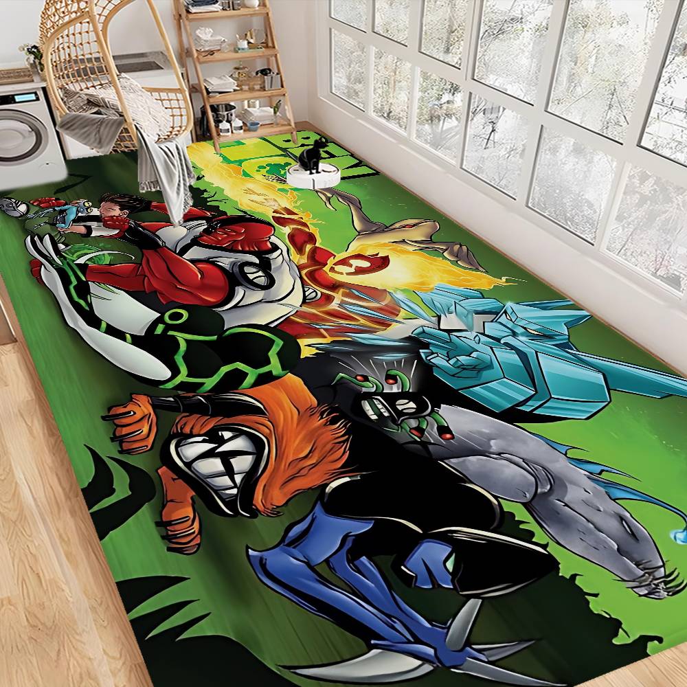 

B-Ben 10 Classic Kitchen Mat Kids Room Bedroom Decoration Balcony Anti-Slip Doormat Living Room Alfombra 40x60cm