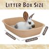 20 Pcs Disposable Cat Litter Box Tray 17.5 x 13.5 in for Home or Travel