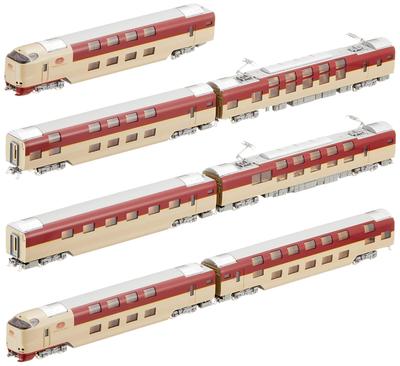 KATO Rozchod N, řada 285, řada 3000, rozšiřující sada Sunrise Express, modelová železnice (formování pantografu) 7-vozový 10-1565