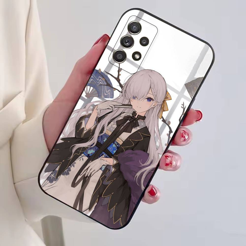 Game A-Azur Lane B-Belfast Phone Case For Samsung S25,S24,S21,S22,S23,S30,Ultra,S20,Plus,Fe,Lite,Note,10,Black Cover