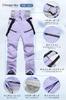 [MORGEN SKY] Snowboard Wear Ski Pants Ski Wear Snowboard Wear Trousers Cold Weather Clothing Men's Women's Waterproof Water-repellent Warm Windproof I