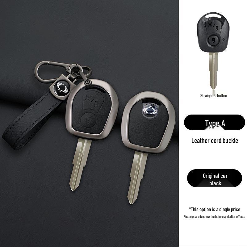 Metal Shell Key Cover & Buckle for SsangYong Korando/Rexton Remote