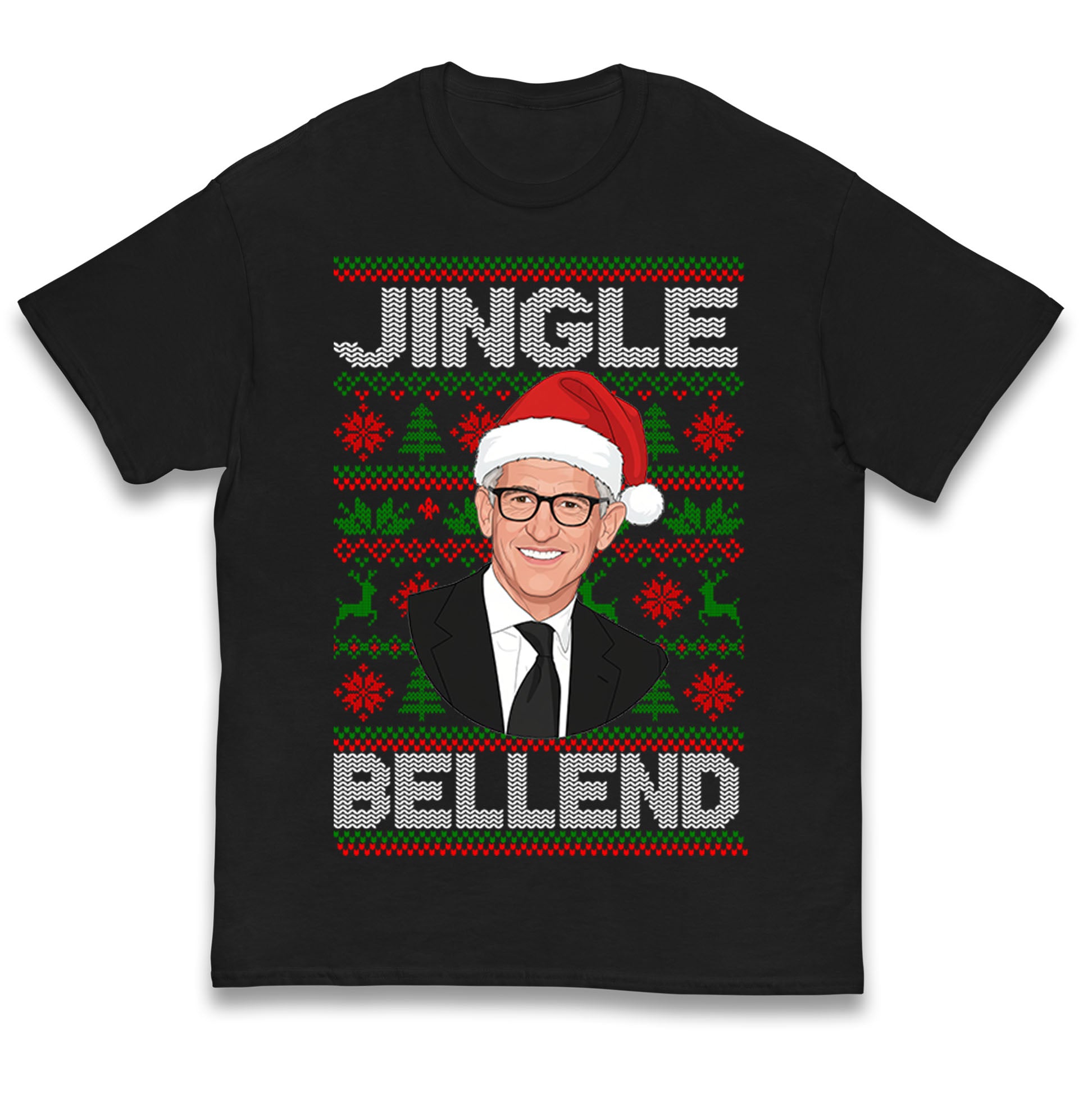 Gary Lineker Jingle Bellend Christmas Kids T Shirt 110
