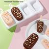 Creative Silicone Ice Pop Mold With Cover For Homemade Frozen Desserts