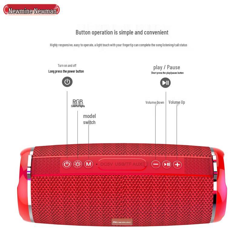 Newman BT33 Portable Wireless Speaker (CN version)