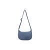New COS Polyamide Saddle Bag, Shoulder Bag, Crossbody Bag Medium Size Unisex Haze Blue 1219190010