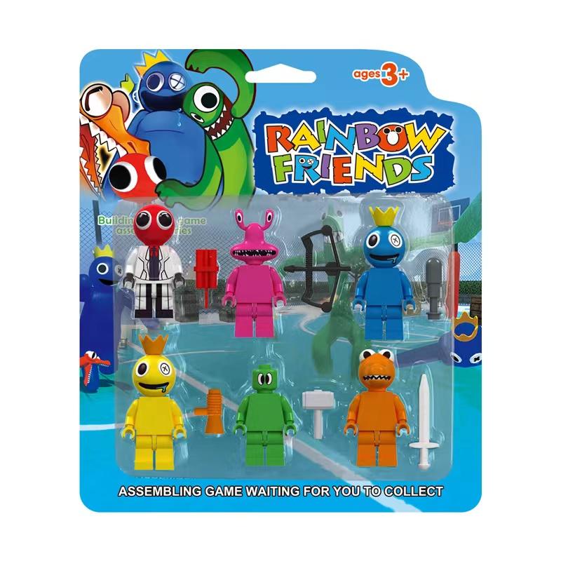 Rainbow Roblox Friends Building Block Toy Action Figure Kid Xmas Gift Collection