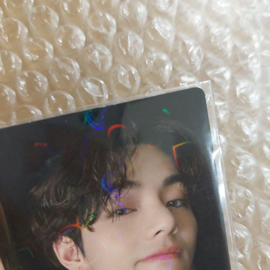 [USED] BTS BE Lucky Drop FC Exclusive Trading Card V Official