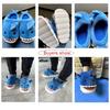2025 New Green Cloudy Sharks Slipper Children Funny Shark Slippers Kids Shoes Babi Animal Fish Plush Slides