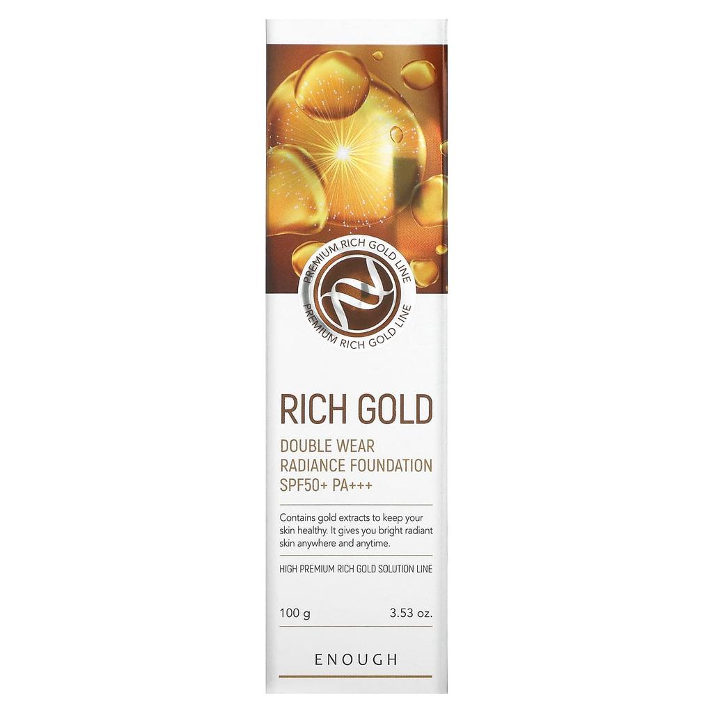 Rich Gold, Double Wear Radiance Foundation, Spf 50+ Pa+++, #23, 100G(3.53Oz)