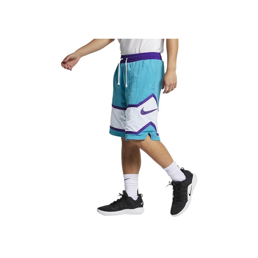 Nike Throwback Basketball Shorts Men Bottoms Teal CT4622-443