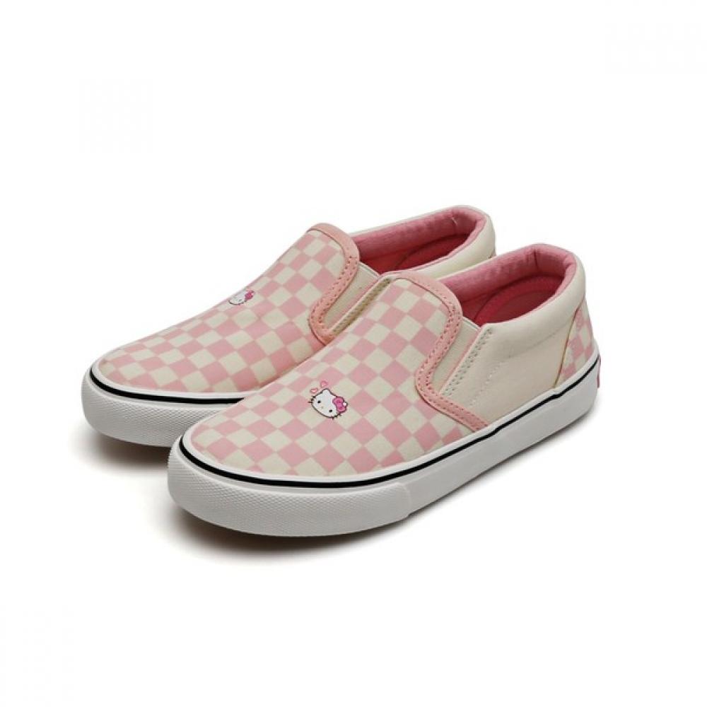 Freefries Shoes Hello Kitty Check Kids Slip On