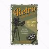 Feature Movie Vintage Posters Show Metal Tin Sign Retro Plaque Cinema Decor Hobby Bedroom Wall Decoration x cm