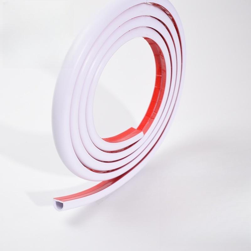1PC 118.11in Self-adhesive Trunking Cable Management Versatile Cable Management Wear-resistant DesignDimensions Cable Organizer 3meters белый