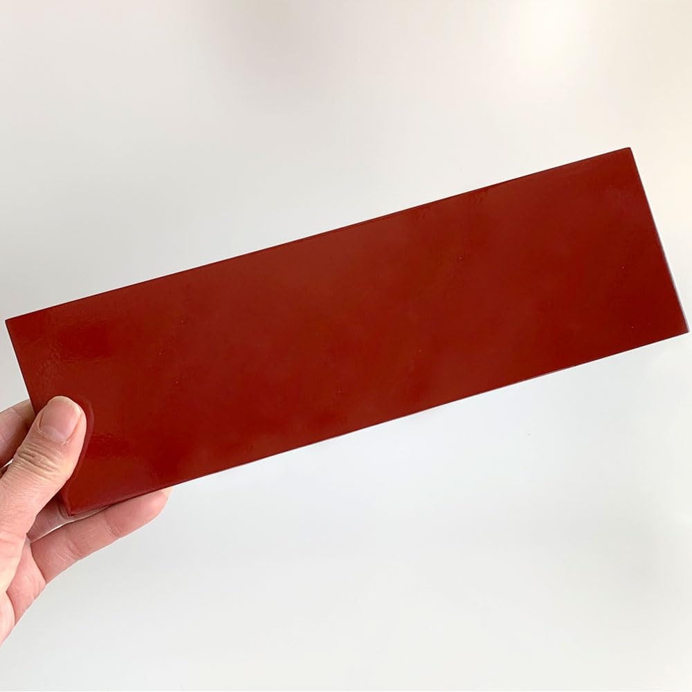 Yamaga Lacquerware Shop Wooden Flower Strip Double Made In Made In Flower Japanese Floor Japanese Vermilion Stand, Board, Black, Red, Sided,