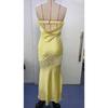 Women's Sexy Bustier Strapless Temperament Splicing Slim Package Hip Dresses