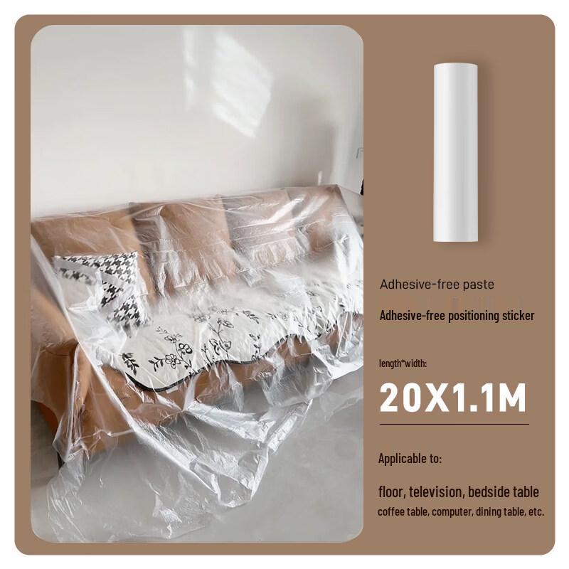 Transparent PVC Dust Cover Film for Home Protection