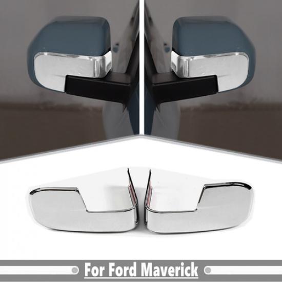 Подходит для Ford Maverick -2025 ABS Хром Боковая Накладка Панели Зеркала Заднего Вида