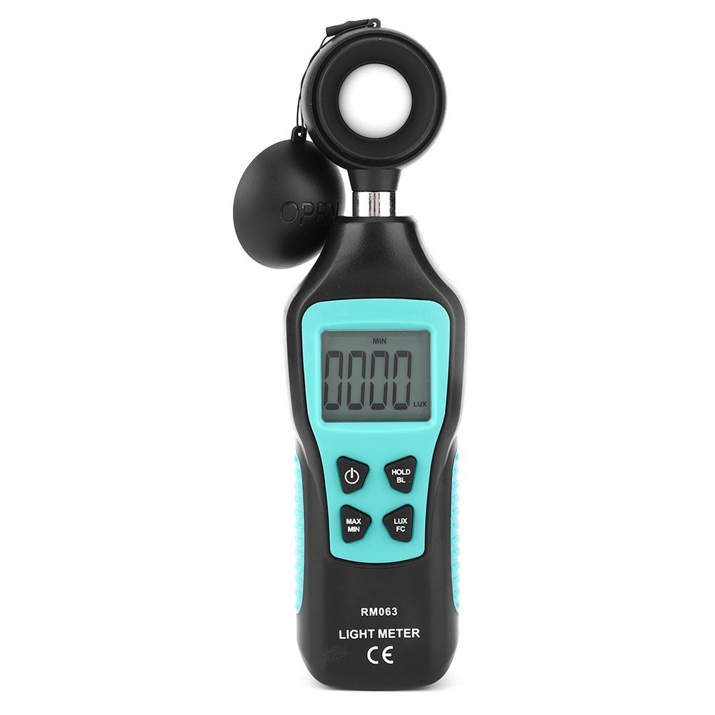 Portable RM063 High Accuracy Digital LCD Light Meter Luxmeter Illuminometer Photometer