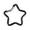 Carabiner Clip Star Shape Climbing Buckle Aluminum Alloy Heavy Duty Keyring Hook for Camping Fishing Hiking Traveling