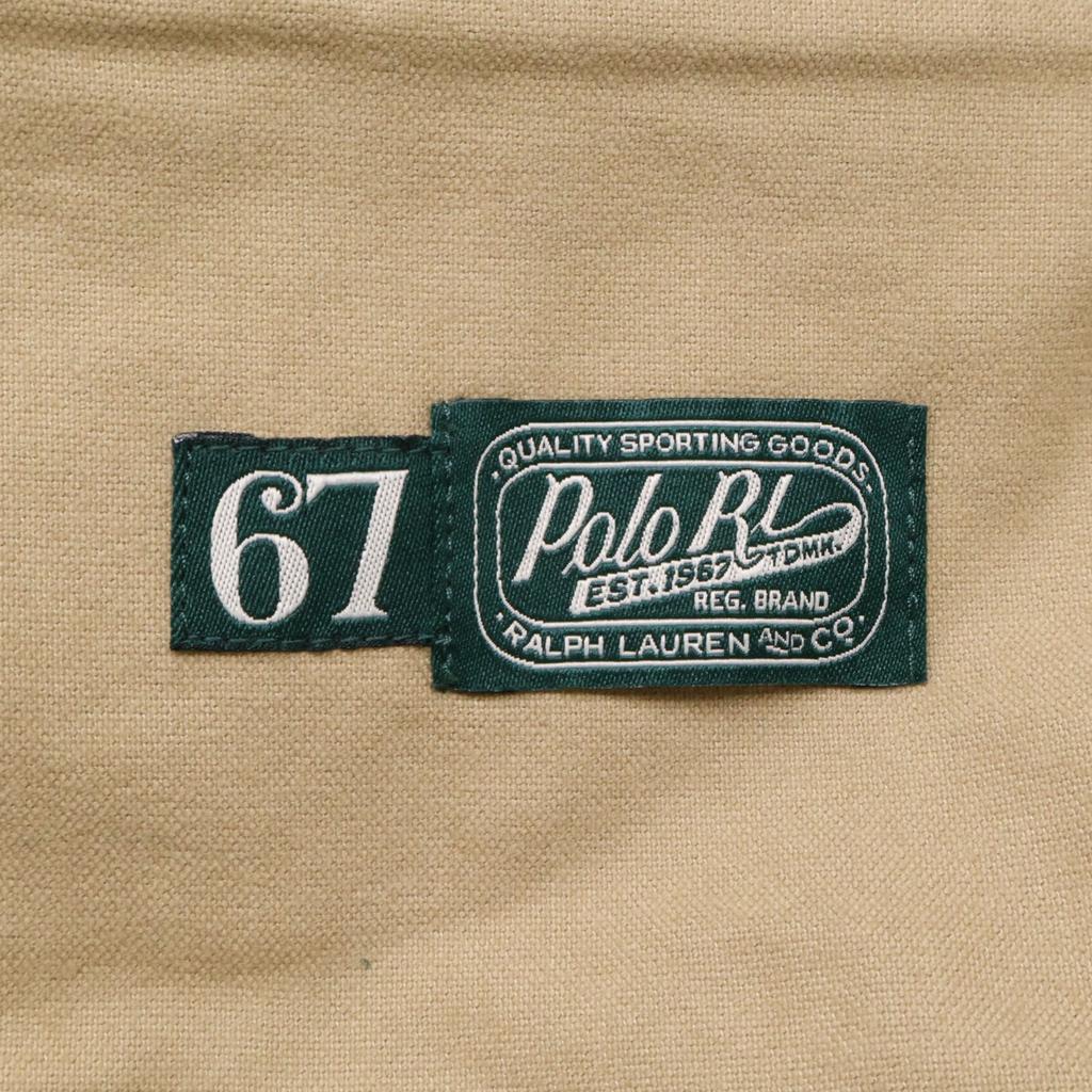 POLO RALPH LAUREN [Domestic Regular] Varsity Inspired Wool Arm Leather Switch Varsity Jacket XXL Green / brownUsed