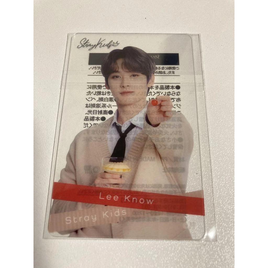 STRAY KIDS GIAPPONE FAMILY MART UFFICIALE CLEAR Cartolina Fotografica