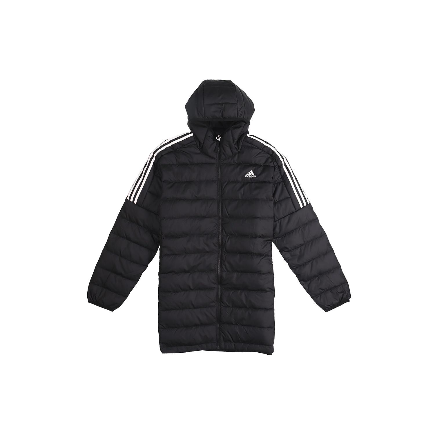 adidas Logo Print Casual Cap Sports Down Jacket Men s Black GH4604 S