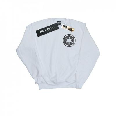 Herren-Sweatshirt mit Brustaufdruck „The Mandalorian Galactic Empire Insignia“