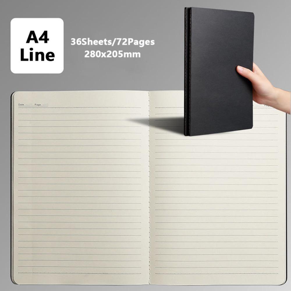 Kraft Cover Diary Book Grid/Lined/Blank Sketchbook High Quality Planner Notebook  Gift