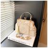 Embroidered Chinese Style Clutch Bag Lady Fashion Elegant Chain Crossbody Shoulder Bag Wedding Party Evening Handbag With Tassel