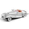 1/24 Benzs 500K Alaşımlı Araba Modeli Pres Döküm Metal Klasik Araçlar Araba Modeli Simülasyon Ses ve Işık Koleksiyonu Çocuk Oyuncak Hediye