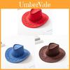 Western Cowboy Hat For Adults And Kids Sun Protection Stylish Summer Fashion Made Of Faux Leather