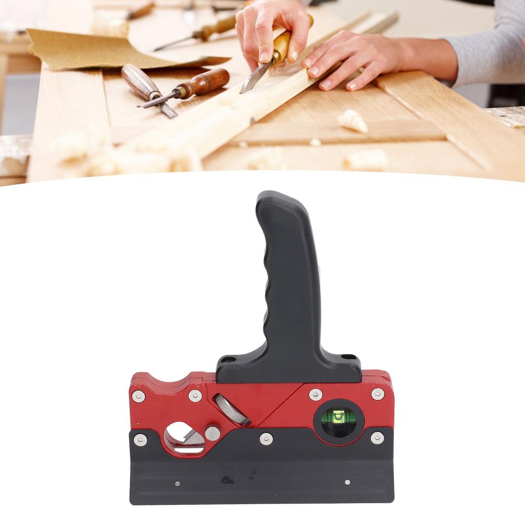 Chamfer Plane Aluminum Alloy Woodworking Hand Planer for Quick   Planing Corner Trimming