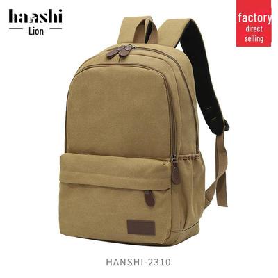 High-End Waterproof Canvas Backpack for Men & Women - Ideal for Travel, Commuting, and Laptop Protection