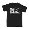 The Rodfather Fishing Angler Fishman Tshirt Breathable and Soft Comfortable Fashionable Mens Clothing Street Hip Hop Men Tee