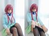 [Milky Time] The Quintessential Quintuplets Nakano Ichika, Nino Miku, Yotsuba Itsuki Cosplay Set with Wig, Halloween (M, Miku Set)