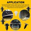 Bumper Door Fastener Panel Retainer Trim Clip Car Pin Push Rivet Accessories Kit