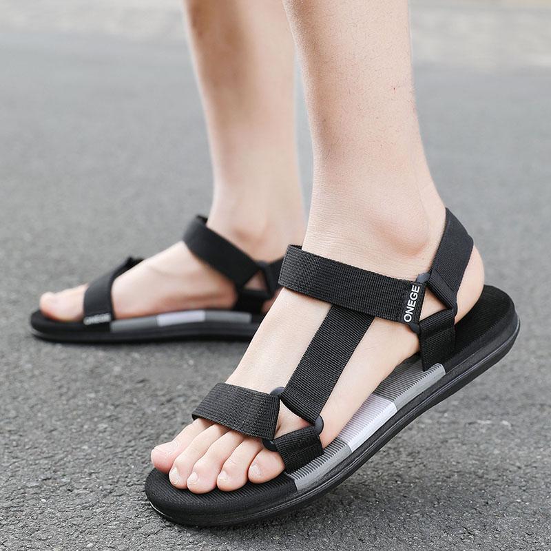 Summer Casual Sandals, Wear-Resistant Sports Fashion Beach Shoes, Versatile Outer Wear For Men