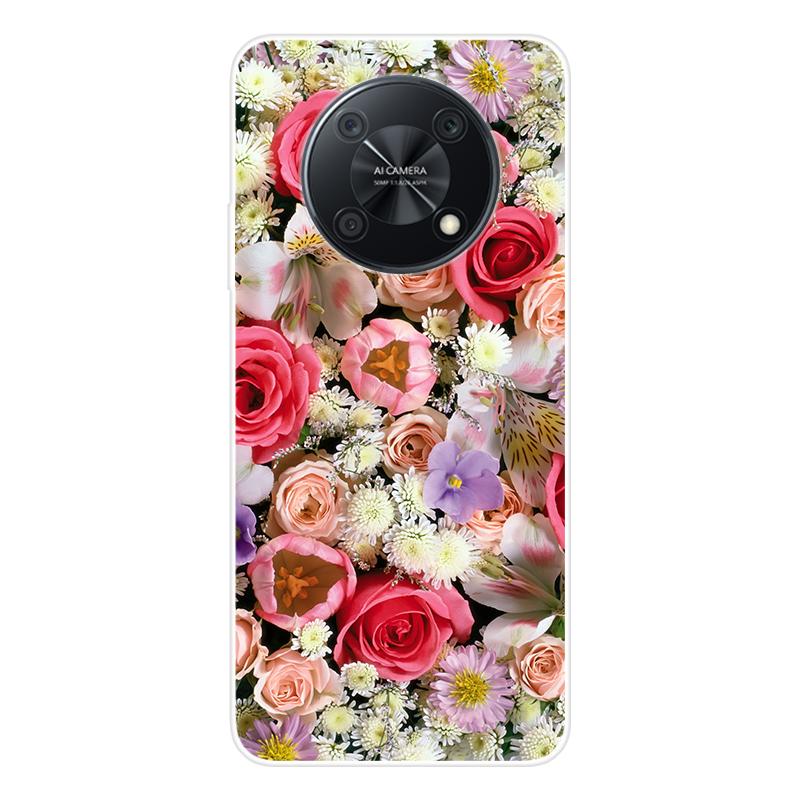 For Huawei nova Y90 Y 90 novaY90 Case Soft Silicone Back Cover Cartoon Phone Case Diversification