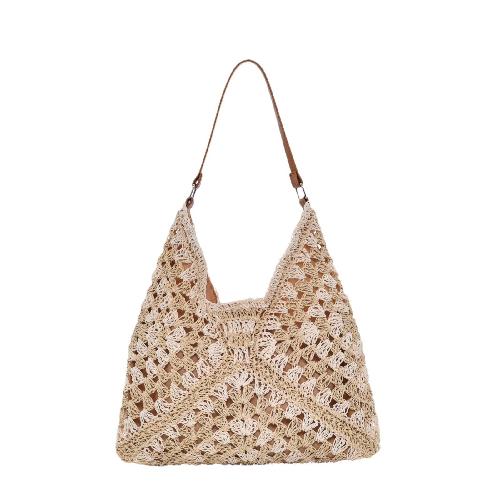 Bag Hand-woven Casual New Large-capacity One-shoulder Hollow Seaside Straw Holiday Beach Art Tote
