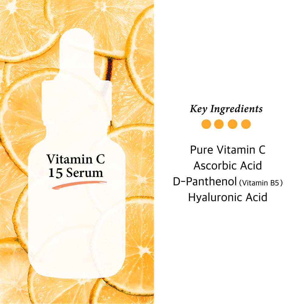 COS DE BAHA VA Pure Vitamin C 15% Arbutin Brightening Dark Spot Serum 30ml