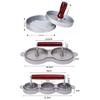 Round Manual Meat Pie Press Mold Creative Patties Maker Hamburger Patty Maker Mold  Barbecue