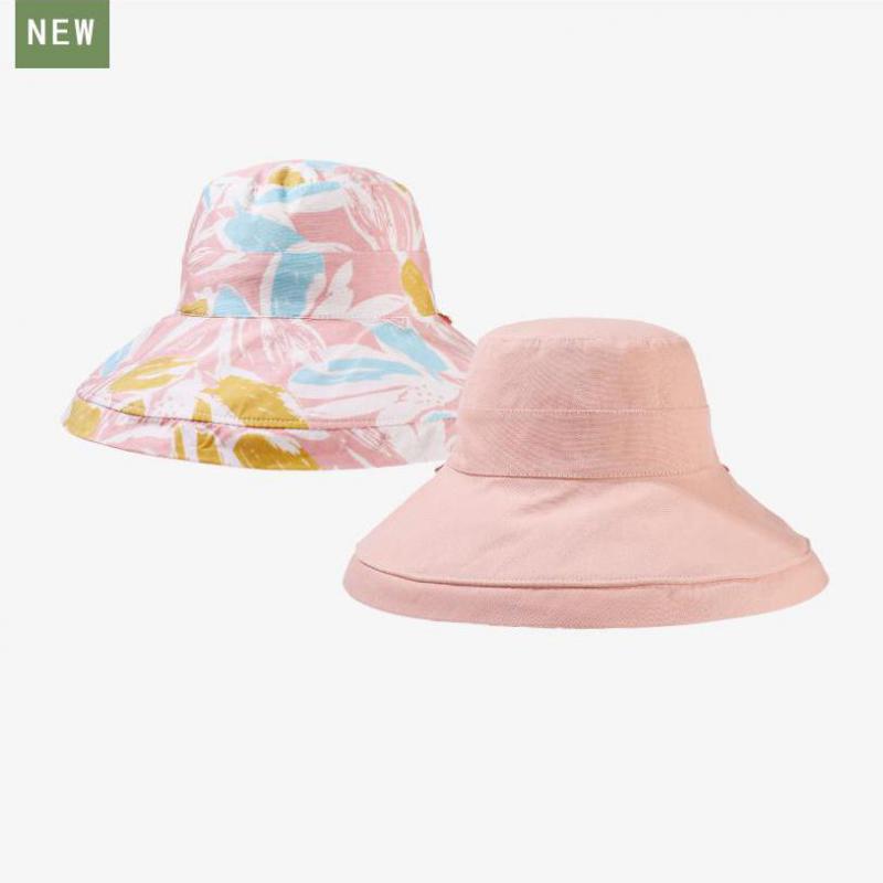 Spring Summer Hats For Women Bucket Hat Double Sided Fisherman Cap Sun Protection Casual Sun Hat Ladies Foldable Sunhat New