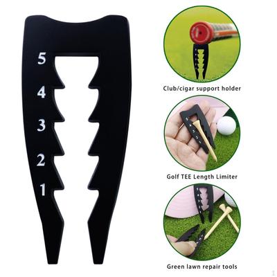 Adjustable Golf Tee Height Tool Adjuster Compact Improved Accuracy and Consistency